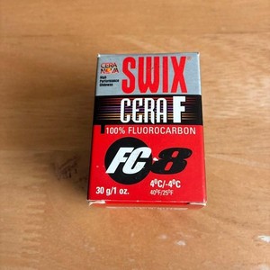 Swix FC8 Cera F Powder Ski Wax Rare Discontinued Ski Snowboard NEW