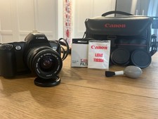 Canon EOS Rebel X S 35mm SLR Film Camera w/ 35-80mm Lens TESTED AND Carry Case