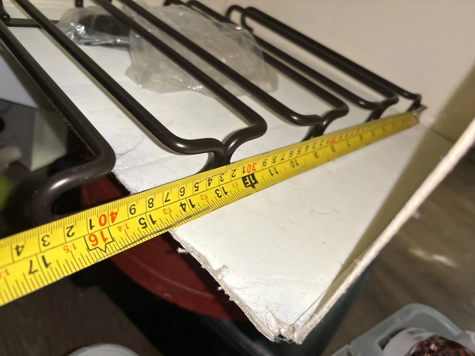 Soporte de vajilla cuádruple Rev-A-Shelf 3450-11orb bronce frotado con aceite, pieza no 3450-11ORB Foto 4 de 4