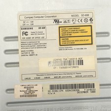 Samsung DVD-Master 8E PC Drive Model SD-608 COMPAQ 140314-80F DVD ROM DRIVE