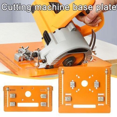 Cutting Machine Base Plate Electricity Circular Saw Trimmer Edge Guide Position>