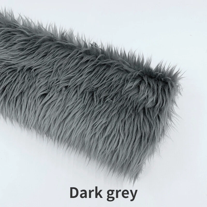 3CM Long Hair Faux Fur Fabric Furry DIY Material Toy Doll Background 40 45CM - Image 4 of 4