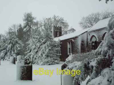 Foto 6x4 St. Philipp und St. James Winterszene Whittonstall Die Kirche be c2001