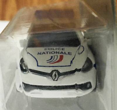 Majorette Renault Clio Sport France Police White 1:64 (3