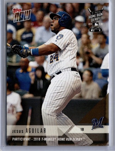 2018 Topps Now HRD-5 Jesús Aguilar