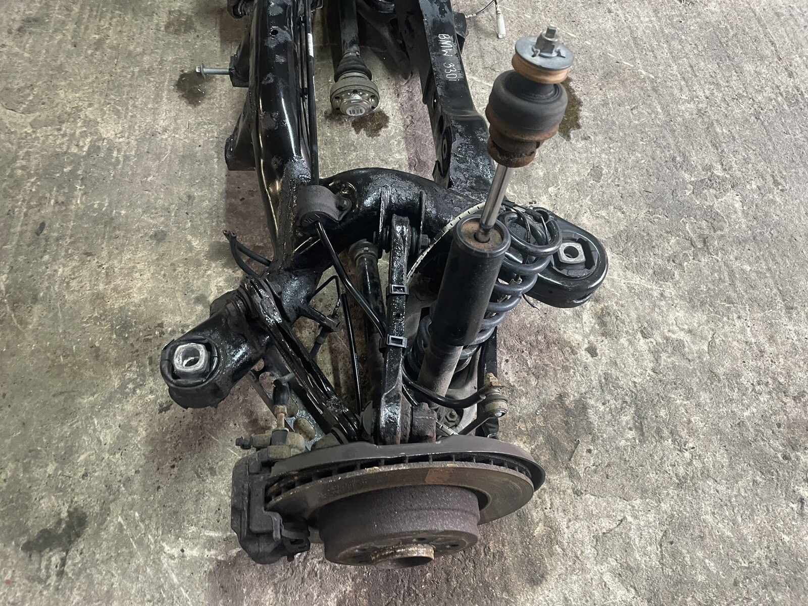 BMW 3 SERIES E91 330i 2.0 PETROL REAR SUBFRAME AXLE SUSPENSION 2006 TO 2012 eBay