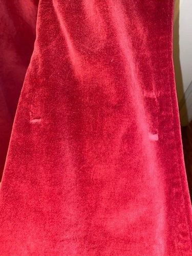 Velour womens Suit Body By Victoria Secret Red Size 0 Christie Fit Holiday - Picture 4 of 9