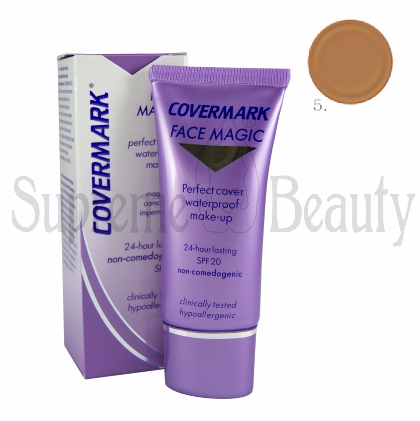 COVERMARK FACE MAGIC CAMOUFLAGE INESTETISMI VISO PROFESSIONALE COLORE 5 30 ML
