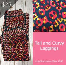 LuLaRoe BRAND NEW Leggings Tall Curvy TC Buttery Soft Leggings Print