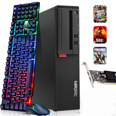 Lenovo Desktop i7 Gaming PC 32GB RAM 1TB SSD Windows 11 NVIDIA GTX