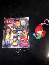 NEW Disney Princess ARIEL LITTLE MERMAID Figural 3D Bag Clip Series 9