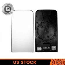 Door Mirror Upper Big Glass Heated For Freightliner Cascadia LH / RH Side