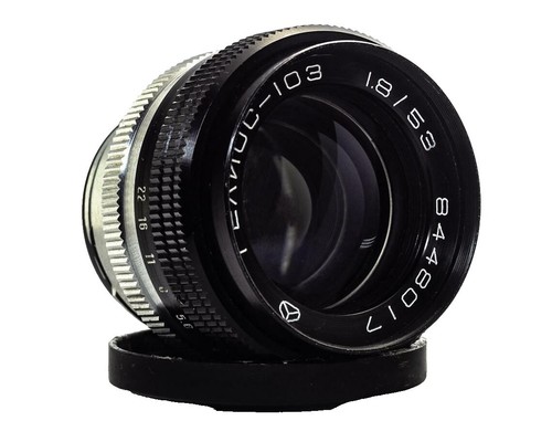 Helios 103 53mm F1.8 Kiev Contax Besa RC lens New Hood Leica Type