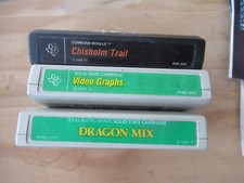 TI Texas Instruments lot 3 video games NOT TESTED Graphics Dragon Mix Chisholm
