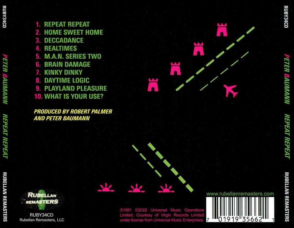 REPEAT REPEAT - 2022 REMASTERED EDITION NEW CD
