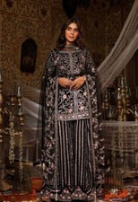Bollywood Style Faux Georgette Palazzo Suit With Dupatta For Women And Girls