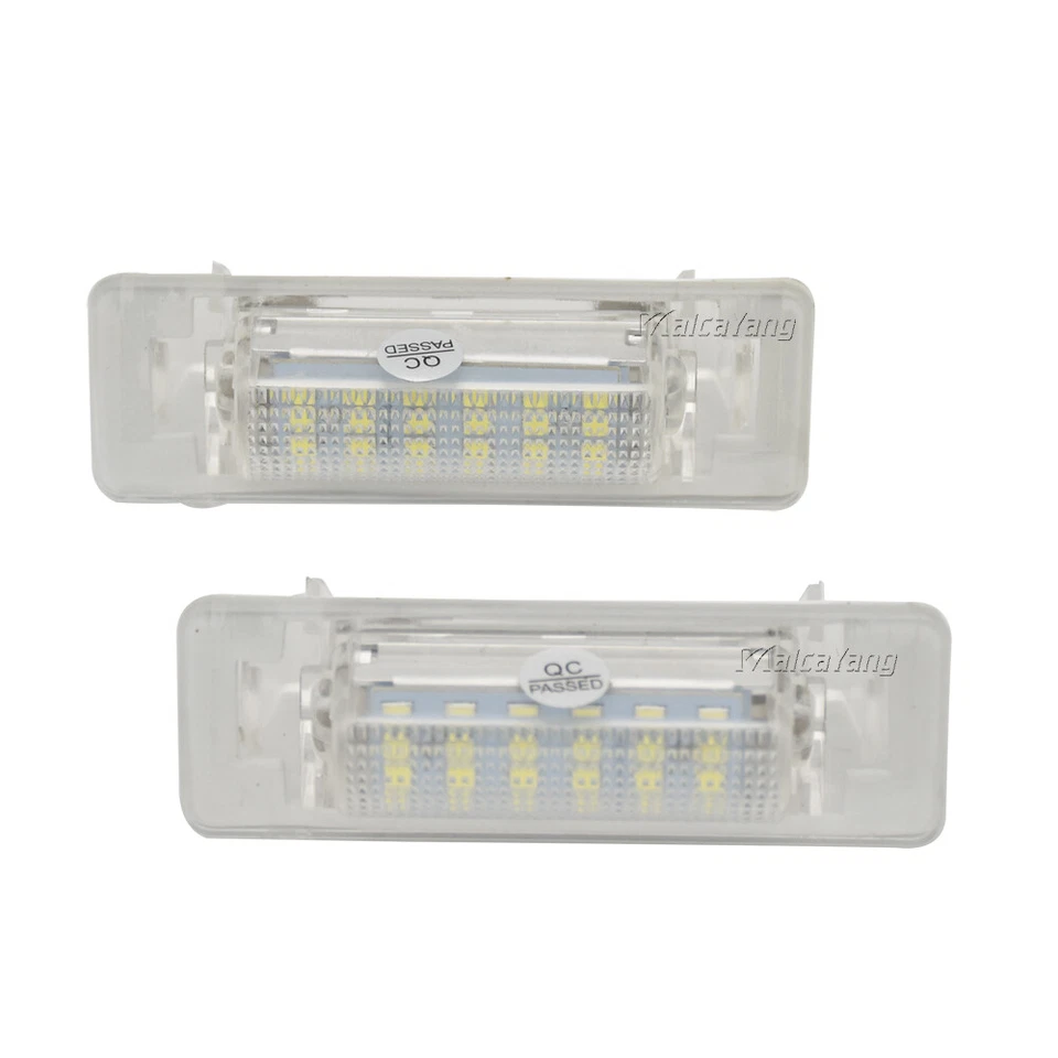 LED Car License Plate Light For Mercedes Benz E-Class W210 4-door sedan 1996-02 - Image 3 of 4
