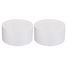 Rond Mousse Gâteau 4 Pouce X 8 Pouce pour Mariage Gâteaux Fenêtre Affiche 2 Set