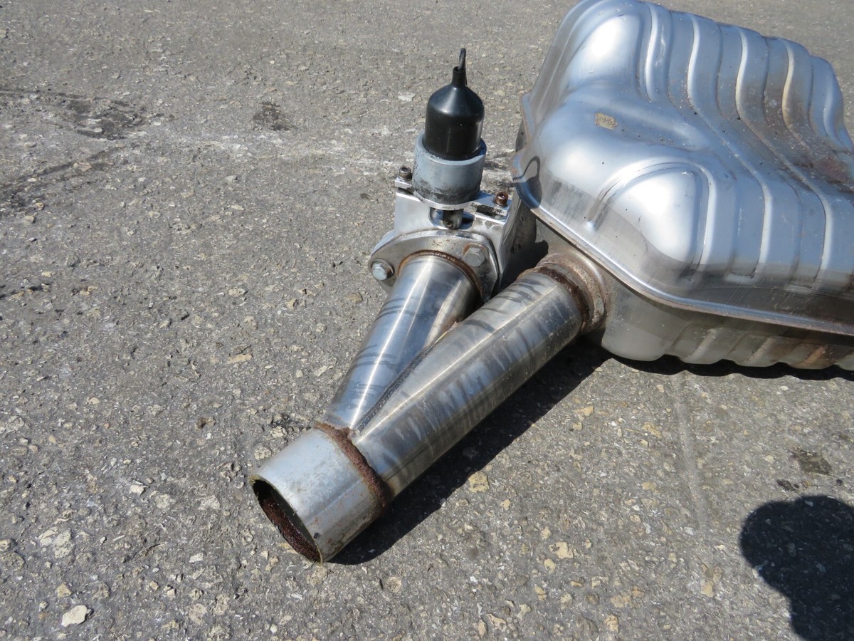2013-2014 AUDI S8 EXHAUST MUFFLER REAR RIGHT SECTION OEM 2898 | eBay