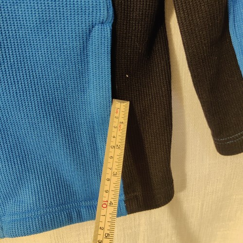 Spyder Constant Stryke Full Zip Jacket Size M10/12 Neon Blue Base Layer Thick - Picture 2 of 11