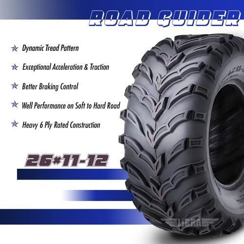 UTV ATV Tires 26x11-12 26x11x12 6PR 26x11.00-12 26x11.00x12 - 10276 Set 2 - Picture 3 of 8