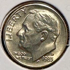 1985 D Roosevelt Dime