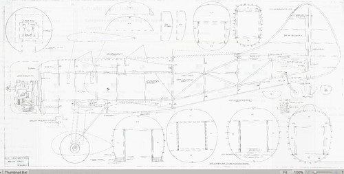 1/4 Scale WACO UPF-7 92" Giant Scale RC Airplane Digital PDF Plans on a CD - Picture 3 of 4