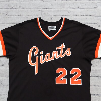 Vintage 70s San Francisco Giants Baseball Jersey by Sand Knit Sewn