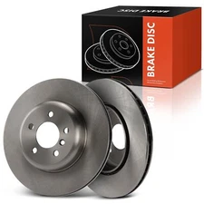 2Pcs Rear LH & RH Disc Brake Rotors for BMW F01 F10 F12 G30 G32 535i 640i 740i