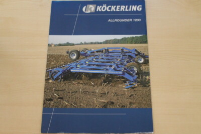 158915) Köckerling Allrounder 1200 brochure 10/2008