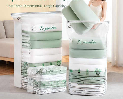 Large Vacuum Storage Bags for Clothes & Blankets,travel Compression Packing Box
