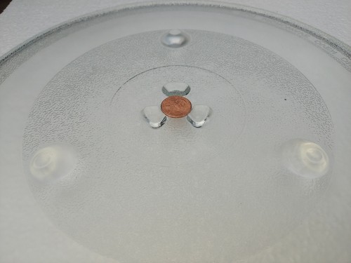 22EE34 MAGIC CHEF MCM1110W PLATTENSPIELERPLATTE, "L14", 12-3/8" DURCHMESSER, SEHR GUT - Bild 4 von 6