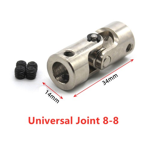 Motor Connector Coupling 3/4/5/6/8mm Boat Universal Joint Car Shaft Coupler - Picture 27 of 33
