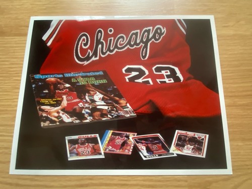 Type 1 Michael Jordan 1993 Bright Star Studios Original Photo Rookie Jersey RARE - Picture 8 of 9