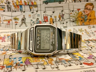 Montre vintage collector CASIO 82 M-1230 melody 1980