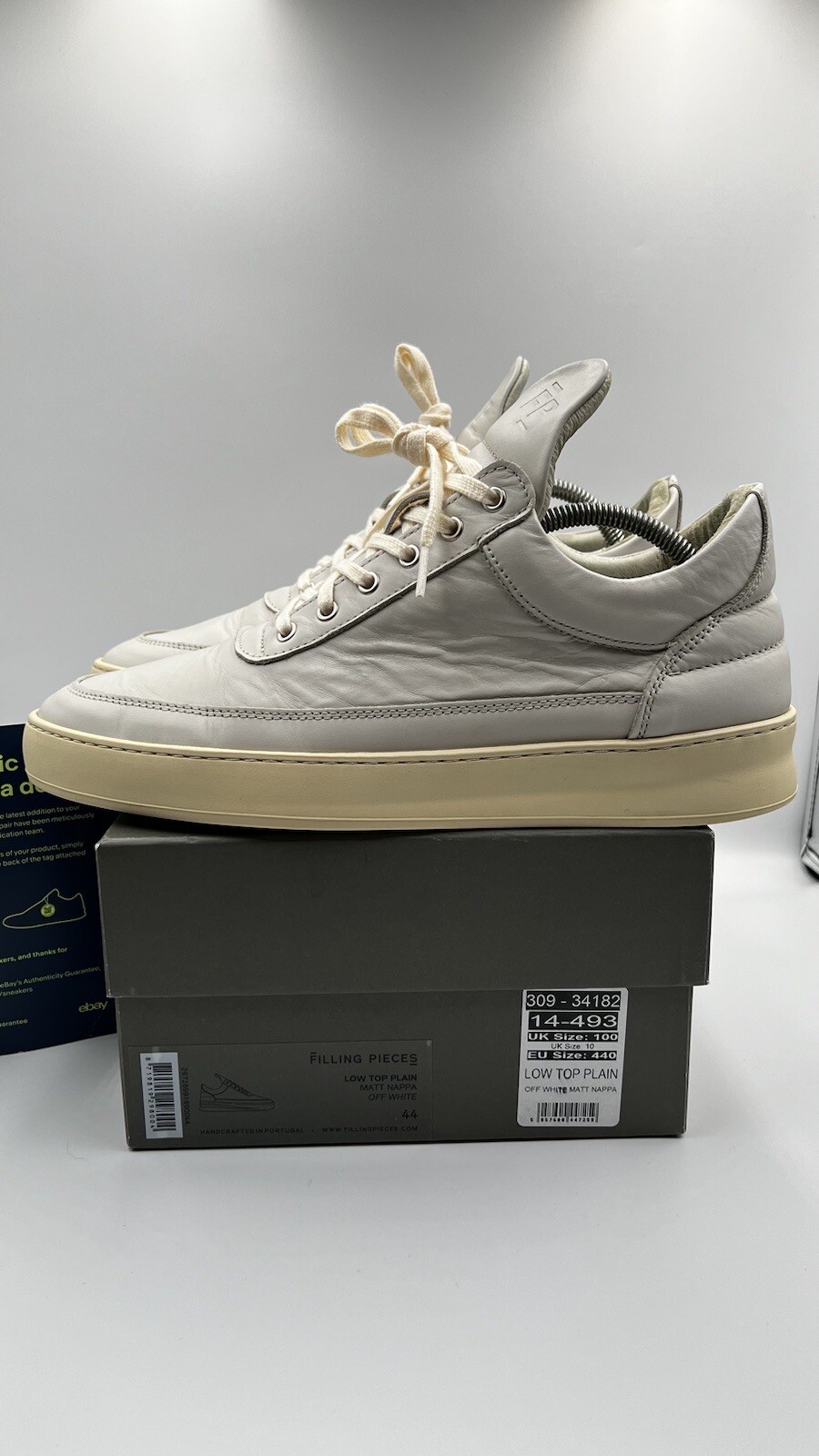 PIEZAS DE RELLENO TAPA BAJA LISA - NAPA MATE - UK 10 - OG - BUEN ESTADO £175 RRP⚡️