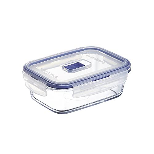 Luminarc Pure Box Contenitore Ermetico rettangolare, Trasparente, 16 x 11 x 6 cm