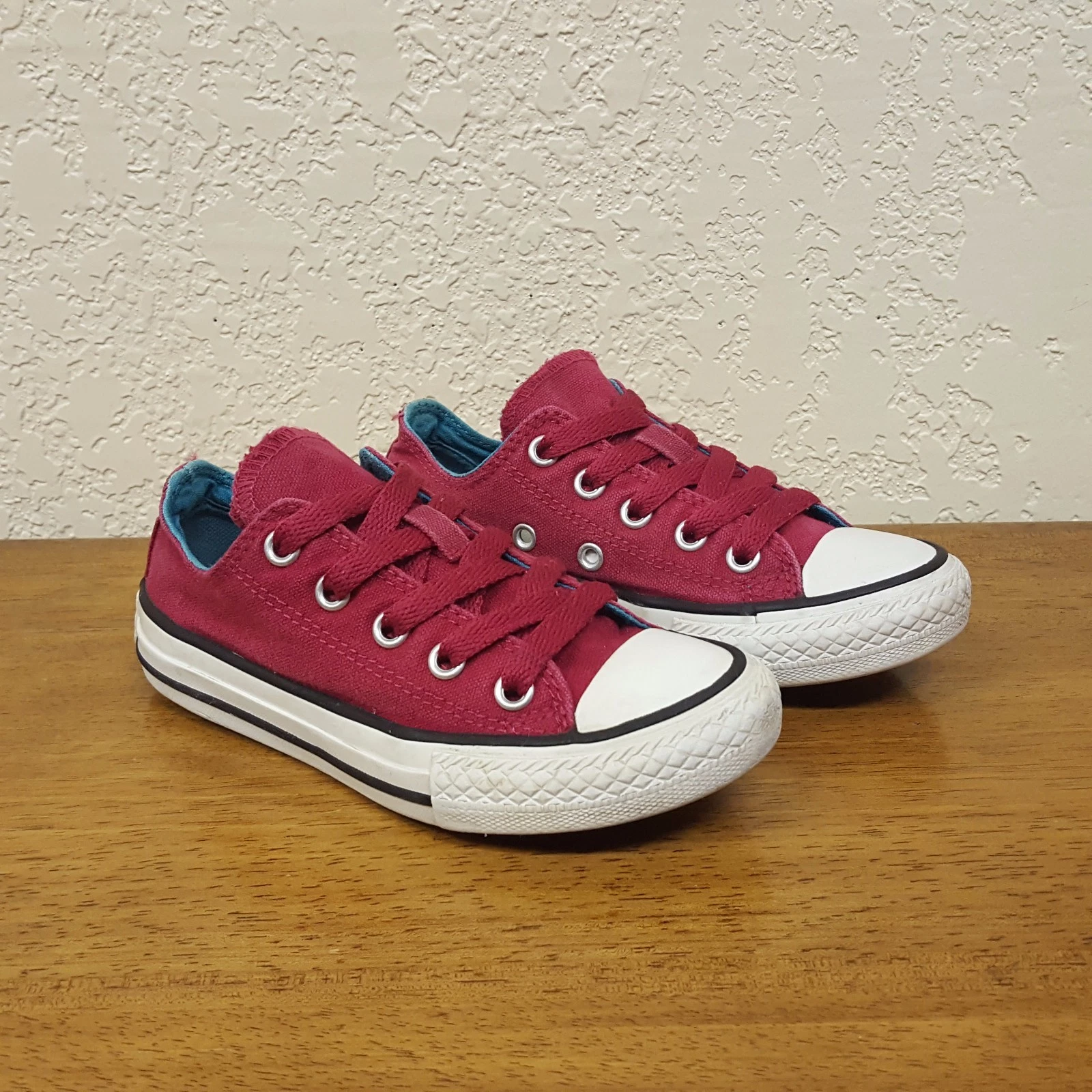 Scarpa bassa per bambini CONVERSE Chuck Taylor All Star rosa malva taglia 11