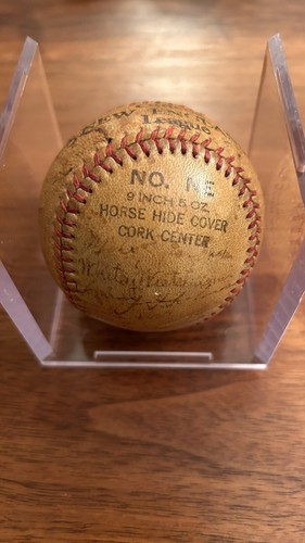 1941 Boston Braves Team Signed Baseball JSA COA 21 Autos 4 HOF Stengel Waner - Picture 7 of 7