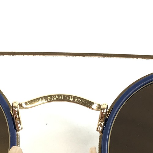 Ray-Ban Sunglasses RB3647-N 001/9U DOUBLE BRIDGE Arista with Brown Silver Mirror - Picture 11 of 14