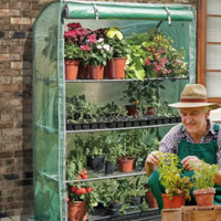 Large Walk-in Garden Greenhouse Plant Protection, Potting Seed Greenhouse