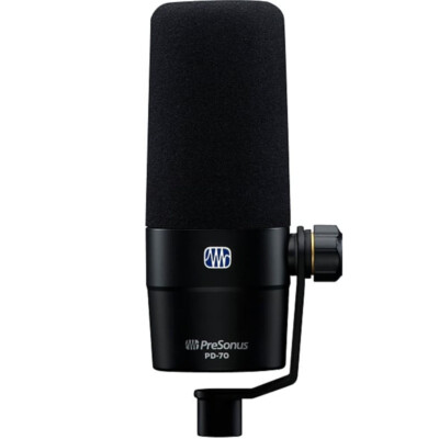 PreSonus PD-70 Dynamic Cardioid Broadcast Microphone