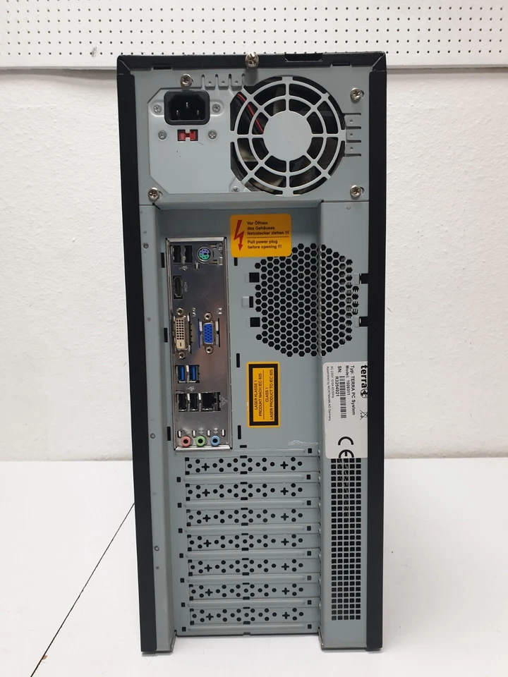 TERRA ASUS Windows XP Gamer PC 4GB i5 4x 3,30GHz 500GB DVD HDMI DVI Computer - Bild 2 von 4