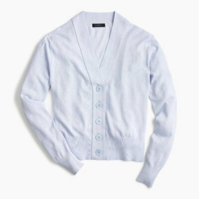 JCrew Women Cardigan Blue 