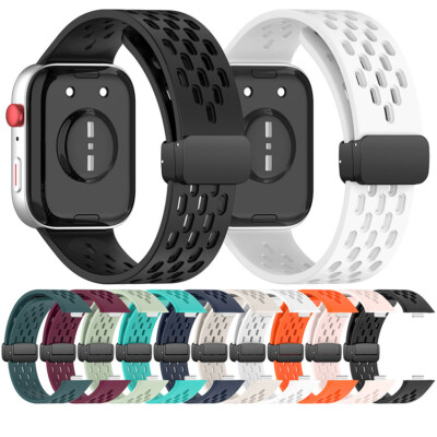 Silicone Strap Sports Breathable Folding Buckle Wrist Belt for HUAWEI Watch FIT3