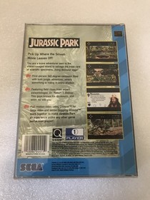 Jurassic Park (Sega CD, 1993) CIB