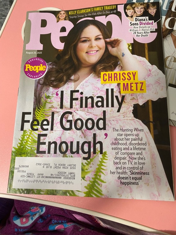 People CHRISSY METZ 8/25/25