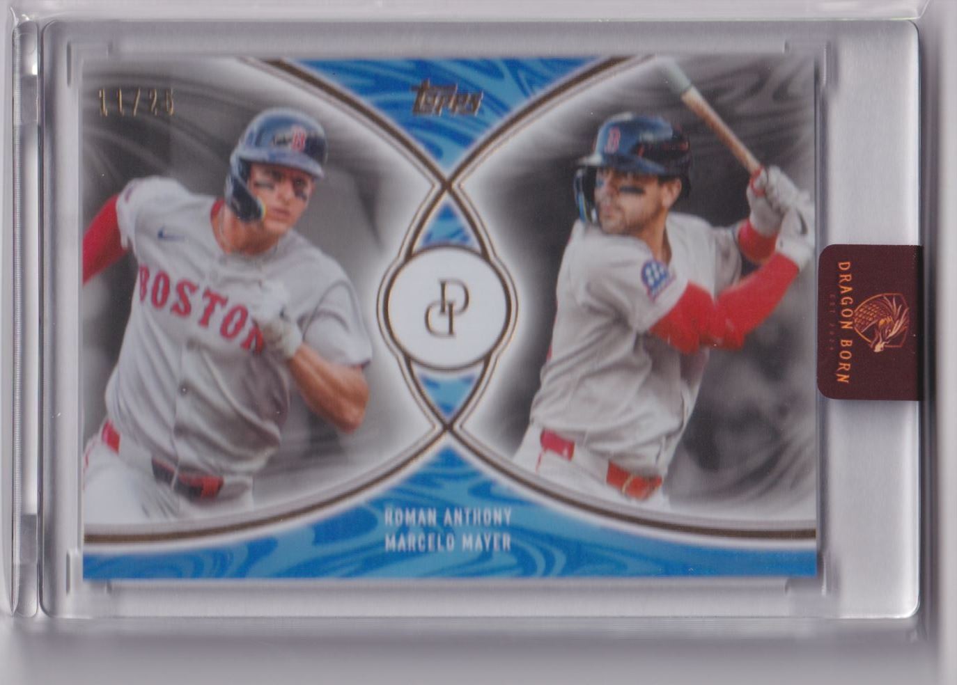2026 TOPPS DYNAMIC DUALS ROMAN ANTHONY / MARCELO MAYER 11/25 BOSTON RED SOX #3