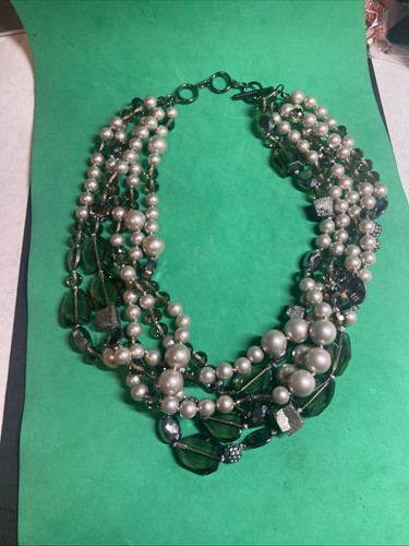 Stella And Dot Layered Statement Necklace B148 16” - 第 2/6 張圖片