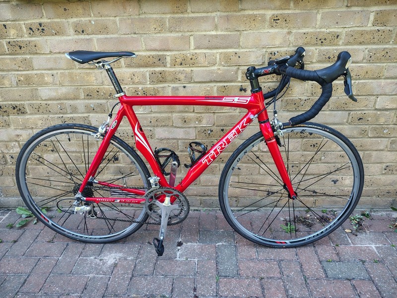 Trek Madone 5.5 Carbon Road Bike Large 56cm Mens Racing Bicycle